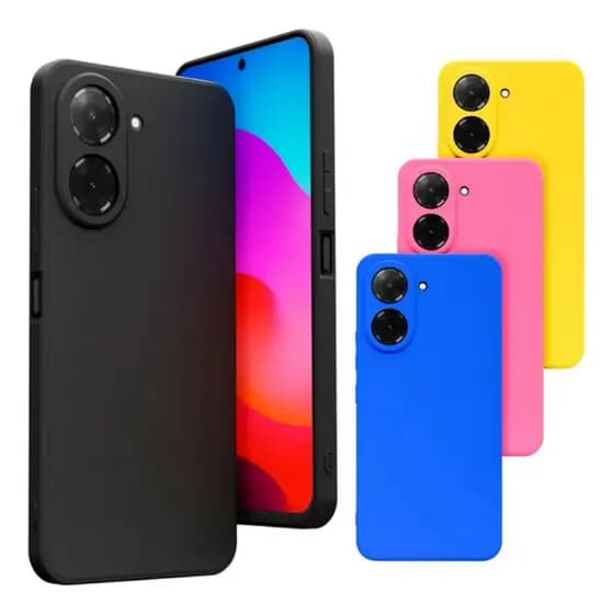 Capa Capinha Aveludada Anti Impacto + Película 3D Para Xiaomi Redmi A5