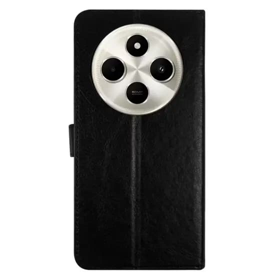 Capa Carteira Flip + Película 3D Para Xiaomi Poco C75