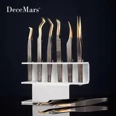 Pinça De Extensões De Cílios DeceMars Para Artistas