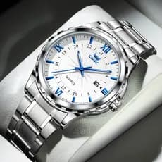 【‌com caixa‌】Alta Qualidade OPK Quartzo Relógio Masculino Prova D'água Casual 6003 8119 6010