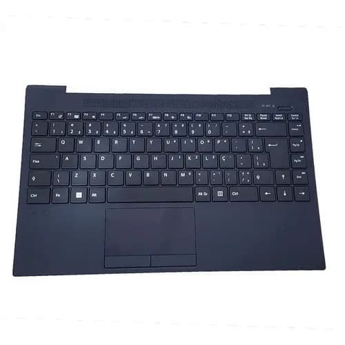 Carcaça Superior Teclado Compatível  Fe14 Azul