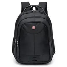 Mochila Masculina Reforçada Impermeável 17'' Cabo de Aço 1680D 16L Crosswave Para Trabalho/Faculdade