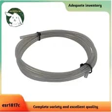 Para Tubo PTFE ID 2.5mm OD 4mm Teflonto 1.75mm Impressora 3D A1/A1 Mini/P1P/P1S/X1C Cinza 4M