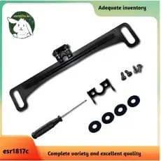 Universal Câmera De Visão Traseira Suporte Da Placa Licença Backup Montagem Para Do Carro Preto