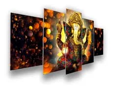 Quadro Decorativo Lord Ganesha Deus Hall Sala Escritorio