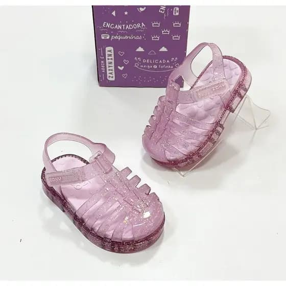 Sandalia Infantil Zaxynina Lovely Baby Premium do 17 ao 26/27