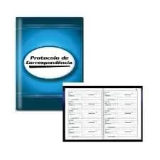 Livro Protocolo Correspondência 104 Folhas Controle Recebimento Encomenda Condomínio Prédio Portaria