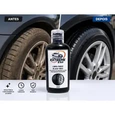 Pretinho para Pneus Extreme + esponja de aplicação de brinde
