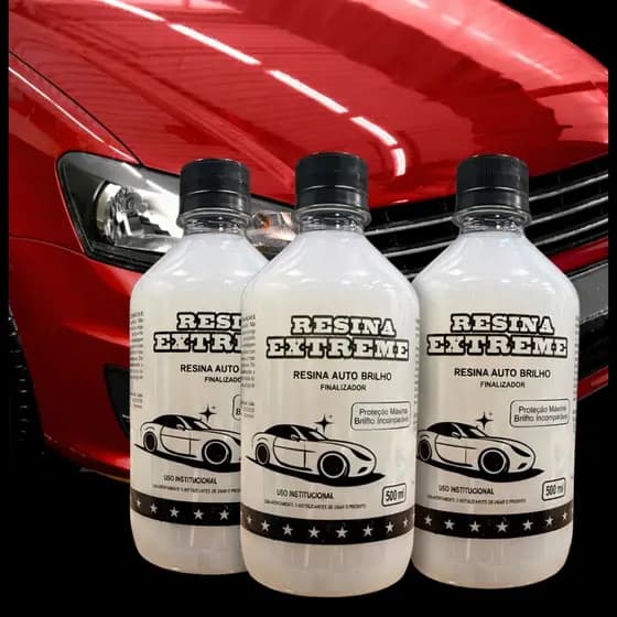 Resina Automotiva Extreme Brilho Intenso e Proteção Premium