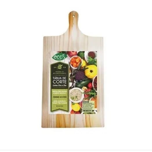 Tábua de Carne com cabo /Corte Para Churrasco De Madeira - Utensilio para cozinha