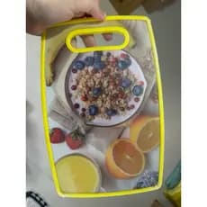 Tabua de Corte Carne Salada Multiuso PVC 19x29cm