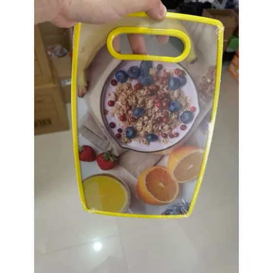 Tabua de Corte Carne Salada Multiuso PVC Fácil Limpeza