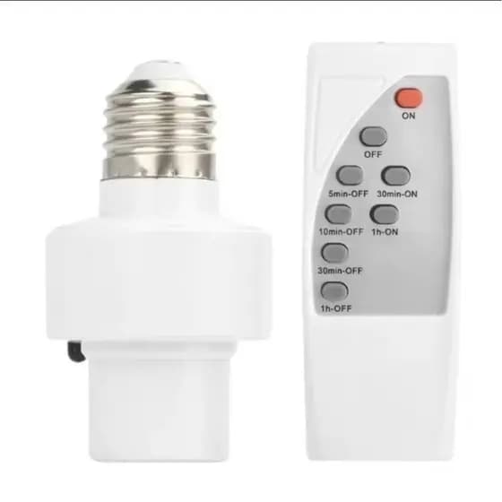 Soquete bocal de lâmpada inteligente com controle remoto