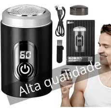 mini barbeador removedor de pelo recarregável elétrico portátil