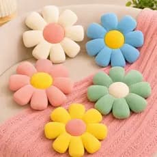 Pelúcia Almofada de Flor 38cm Decoração Cama Presente Brinquedo
