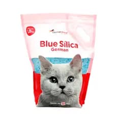 Areia Higiênica para Gato com Cristais de Sílica e Cristais Azuis Antiodor/Neutraliza os Odores Germanhart
