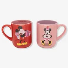 KIT CANECA MARY 400ML MICKEY E MINNIE NAMORADOS