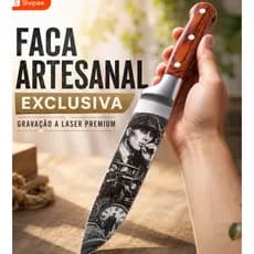 Faca Churrasco Personalizada Com Nome Peaky Blinders
