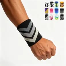munhequeira toalha pulseira para secar o suor e proteger o pulso masculino feminino de corrida volei basquete futebol