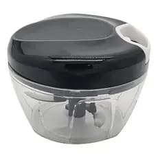 Mini Processador Alimentos Triturador Manual 3 Laminas 500ml