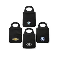 Porta Lixo p/ Carro Cambio Esportivo Hubrido Turbo Preto - Envio Rápido