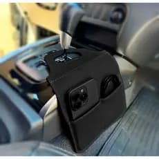 Porta Lixo e celular para carro cambio sintético Envio Rápido