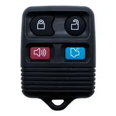 Carcaça P/ Controle Ford Fiesta 4 Botões Oca