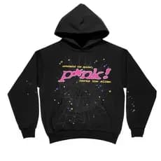 2023 Jovem Troca Rosa Sp5der 555555 Hoodie Homens Mulheres 1 : 1 Espuma De Alta Qualidade Impressão Gráfica De Teia De