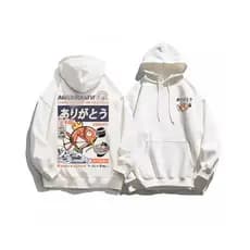 Moletom Canguru Com Capuz Algodão Unissex Anime Pokemon Magikarp Ramen Fish