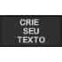 Patch Bordado Personalizado 20cm X 10cm
