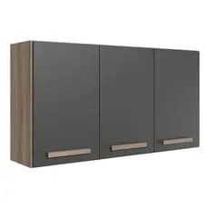 Armario Aereo de Cozinha Intenza 120 cm com 3 Portas