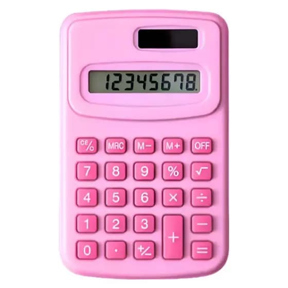 Calculadora de Bolso Kaz 8 Dígitos – Pequena, Leve e Funcional