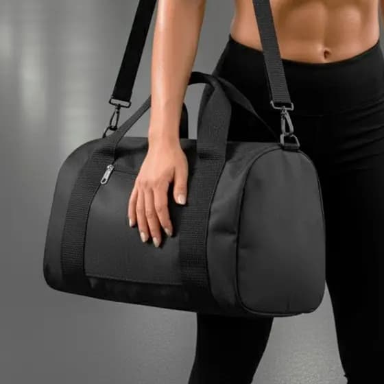 Mala Academia Lisa Feminina Masculina Fit Esporte Malinha Unissex Envio Imediato Com Nfe