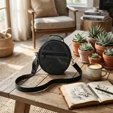 Bolsa Transversal Redonda Urban Style – Prática, Moderna e Compacta