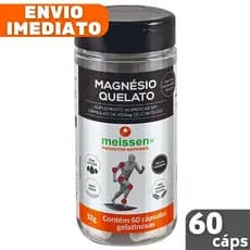 Magnésio Quelato Meissen - 433 Mg 60 Cápsulas