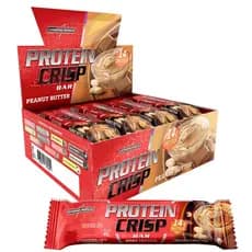 Barrinha De Proteína Crisp Bar Peanut Butter 12un - Integralmédica