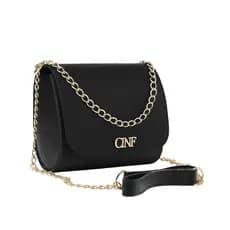Bolsa Feminina Pequena De Lado E Transversal Tira Colo Corrente