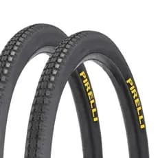 Par Pneu 26x1.1/2x2 Bike Pirelli Primor Original Preto
