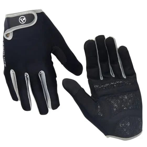 Luvas Fechada Dedos Longo Mtb Speed Nero Ciclismo Resistente Absolute