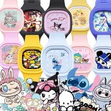Relógio infantil de quartzo/relógio de desenho animado com ponto