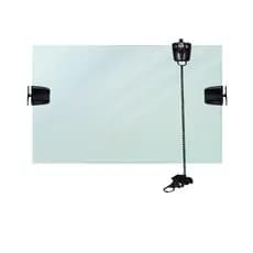 JANELA BASCULANTE VIDRO INCOLOR 08MM TEMPERADO 80X30 PT DESMONTADO