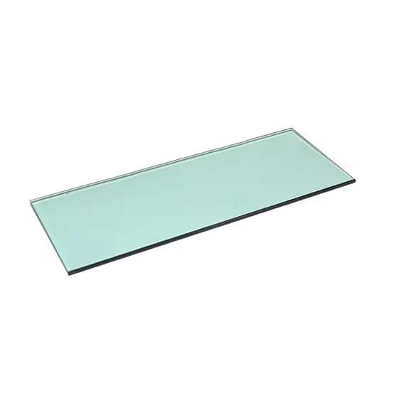 PRATELEIRA VIDRO 50CM X 15CM X  8MM VERDE SEM SUPORTES