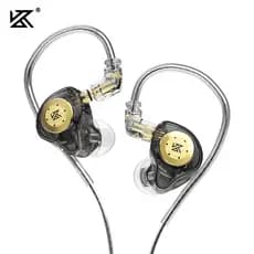 Fone De Ouvido KZ EDX PRO Com Circuito Magnético Duplo De 10mm Unidade Dinâmica HIFI Bass Earbud Sport Noise Cancelando O Ruído Do ZSN ZSTX ZEX PR