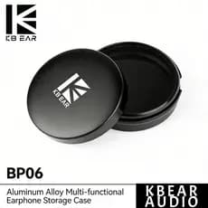 KBEAR BP06 Caixa De Armazenamento De METAL Multifuncional Caso Para Fone De Ouvido/Cabos/Pontas Acessórios KB02 Mirage T