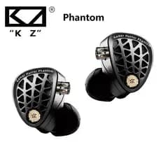 KZ Phantom HIFI Fone De Ouvido Intra-Auricular Para Jogos , Interruptor De Ajuste Personalizado De 4 Velocidades , Placa