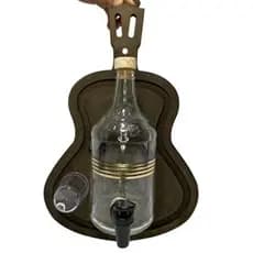 Pingômetro Viola com Copo – Medidor de Doses Estilo Rústico 1 Litro