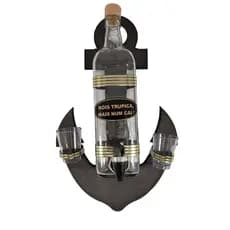 Pingômetro Rústico Âncora Área de Churrasco Decoração Cachaça