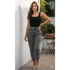 blusa de tricô, regata