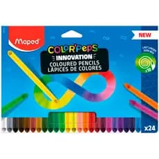 Lápis de cor Color'Peps 24 cores Infinity 861601 Maped