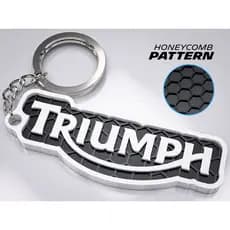 Chaveiro Logo Triumph – Impressão 3D Estilo Moto Premium